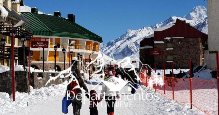 Hermoso Departamento Frente A Las Montanas Los Penitentes Exterior photo
