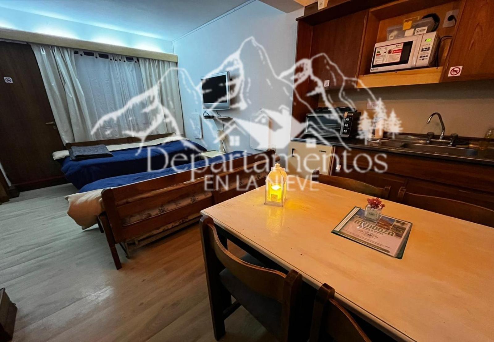 Hermoso Departamento Frente A Las Montanas Los Penitentes Exterior photo